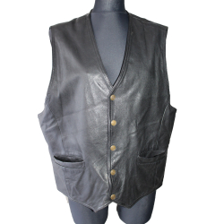 KAMIZELKA MOTOR SKÓRA rozm. XL